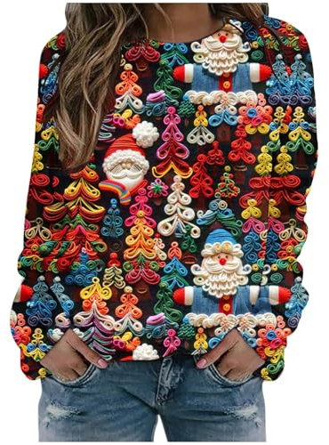 Knitwear Sweater Dress for Women - Winter Fleece Dress, Family Sweater, Rash Vest, Wool Jumper, Short Sleeve Knit Top, Christmas Dresses