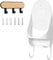 TONINT Ironing Board Hanger Wall Mount,Laundry Room Iron Board Holder Laundry Room Decor Organization,Electric Iron Holder Rack,Wall Mounted Ironing Board Hook (Large White)