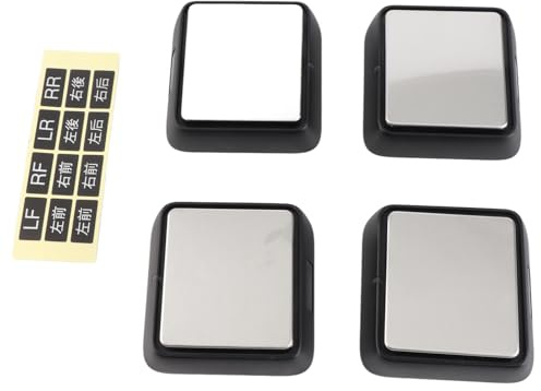 SYUULCOI RC Smart Corner Gewichtswaage-System, RC-Auto-Ausgleichswaage-System, 4 Waagen