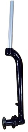 Generico Forcella Anteriore for Bici Sinistra Lefty Rigida Nera 26/27,5ER MTB con Gruppo Mozzo