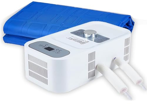 Wassergekühlte Matratzenauflage, 130-w-bettkühlsystem, Kühlung Um 3–8 °c Und Heizfunktion Von 28–38 °c, 12-stunden-timer, Elektrischer Wassergekühlter Matratzentopper, Für Sommerliche Kühlun 160*70cm