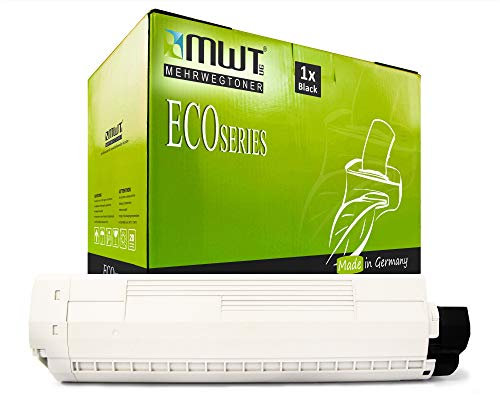 1x MWT Toner für Oki MC 853 873 wie 45862840 Black Schwarz Patrone Druckerpatrone