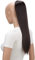 CAISHA 55cm Haarteil Nina mit Kordelverschluss Zopf Haarverlängerung Glatt Schokobraun PH504