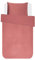 ESSENZA Bettwäsche Minte Dusty Rose, 135x200 + 1x 80x80 cm - 100% Baumwollsatin 300TC - Uni