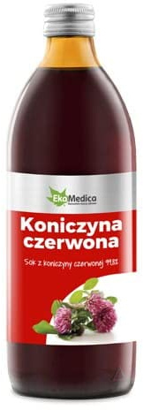 RED Clover Juice/SOK Z CZERWONEJ KONICZYNY 100% 500ml