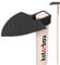 KOTARBAU® Gartenhacke 130mm aus Geschmiedetem Stahl mit Holzstiel Gartenwerkzeug Unkrauthacke Pflanzhake Gartenzubehör Gartengeräte Garten Handwerkzeuge Gartenpflege