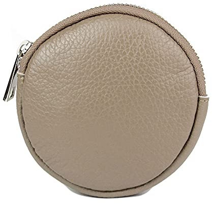 irisaa Damen Münzbörse, kleine Geldbörse mit Reißverschluss, Mini Portemonnaie Coin Pocket für Frauen Mädchen Kinder, Damen Tasche 2020:Khaki
