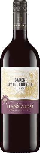 Heinrich Hansjakob Spätburgunder Rotwein Qualitätswein Lieblich (1 x 1 L)