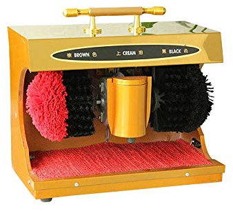 QHYXT Cireuse à Chaussures, Machine à cirer Les Chaussures à Induction Automatique