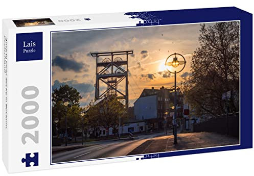 Lais Puzzle Ansicht Einer Zeche in Bochum, Deutschland. 2000 Teile
