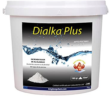 Dialka Plus 5KG incrementador de alcalinidad para la Piscina y el SPA