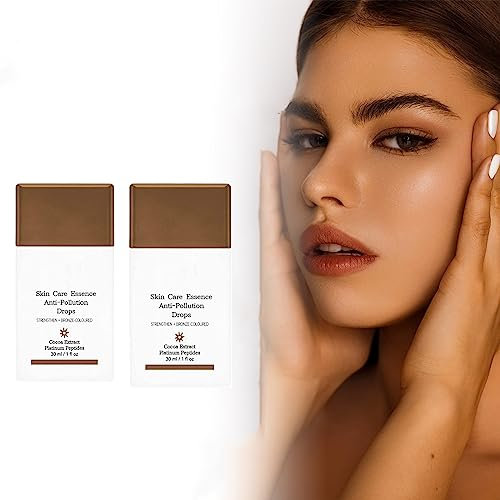 1/2/3 Pack Drunk Elephants Bronzer Drops,Serums Liquid Bronzer Cream, Bronzing Drops Drunk Elephants For Face And Body Bronzing Serums Creates A Bronzed Glow for Fine Lines and Wrinkles (2PC)