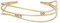 Skagen Damenarmspange Glitz Wave Edelstahl goldfarben, SKJ1764710