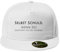 DELUNO Selbst Schuld wenn du dachtest ich sei normal Baumwolle Baseball Cap Basecap Unisex Kappen Sport Reisen Style Kappe Mütze Weis (Cap-523-Weiß)