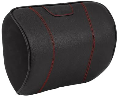 OMAC SPARCO Auto Nackenkissen Reisekissen Schwarz Ergonomische Memory-Schaum Kissen