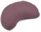 Bodhi Meditationskissen Halbmond Mini | Yogi MOND ECO | 100% Bio-Baumwollbezug | Yogakissen halbmondförmig mit Buchweizenfüllung | Halbmondkissen für Yoga & Meditation | Dusty Purple