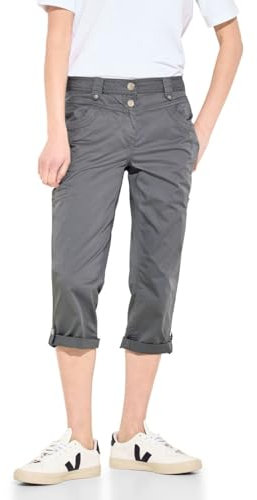 Cecil Damen B377578 3/4 Papertouch Hose, Soft Iron Grey, 34W / 22L