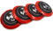 WQIUTT 4 Stück Auto Radnabenkappen für FIAT 500 Abarth 133mm Nabendeckel Radnabendeckel Felgendeckel Felgenkappen Wheel Caps Nabenkappen Radkappe Radnabenabdeckung