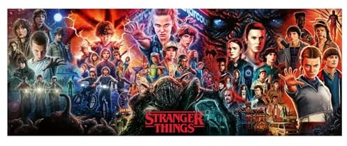 Ravensburger Puzzle Stranger Things: See You On The Other Side - 1000 Teile | 1000 Teile Stranger Things Puzzle, Panorama-Format, Erwachsenenpuzzle, Geschenk für Frauen und Männer