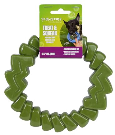 Gnawsome Treat & Squeak- Olive