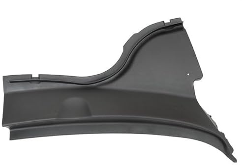 M MODECAR Windlauf Abdeckung Wasserkasten Rechts, Kunststoff, kompatibel mit VW Passat B6 & B7 (2005–2015), Beifahrerseite, Neu