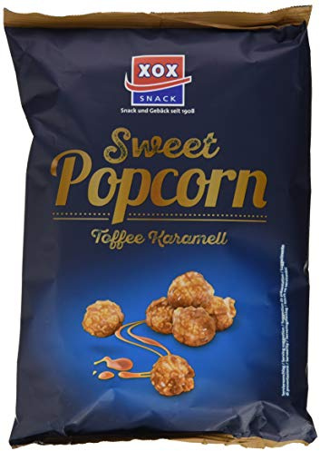 XOX Gourmet Popcorn Toffee Karamell, 12er Pack (12 x 125 g)