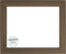 Homedecoration Hamburg MDF Bilderrahmen 35 x 100 cm stabile Leiste Sondergrössen 100 x 35 cm Farbwahl Hier: Eiche Rustikal mit Acrylglas Antireflex 1 mm