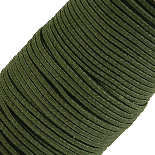 50m Spule Gummikordel Gummischnur 3mm Bekleidungsgummi Hutgummi, 27 Farben