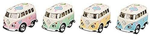 Goki - VW Classical Bus, Metall, L= 5 cm Spielzeug- & Zubehör, Farbe (Mehrfarbig) (12268)