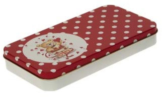 Box Dose für große Slipeinlagen für die Handtasche mit Scharnierdeckel 195 x 105 x 27mm