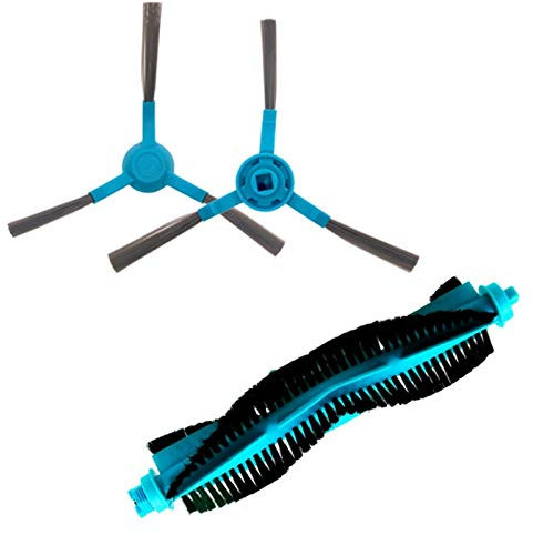 BEAUY Cepillo Lateral Principal del Rodillo del Robot para Cecotec Conga 4090 5090 Aspiradora RobóTica Accesorios de Piezas de Repuesto Cepillos