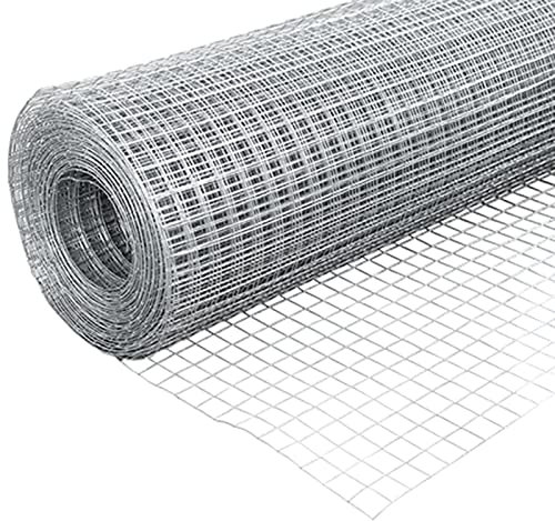 Bderkz Stacheldrahtzaun Jede Rolle 50 Ft Bandnetz Zaunnetze Wasserdicht und Korrosionsbeständig Perfekt für Hof und Kunsthandwerk (Color : 10CM Hole X 6MM THICK-1X2M)