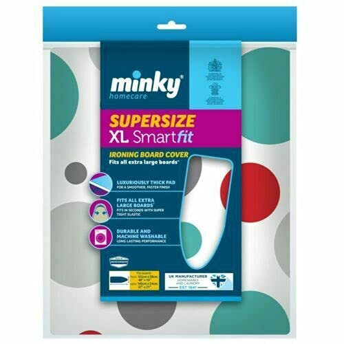 Bargainstore Supersize Smartfit Ironing Board Cover 145x54cm