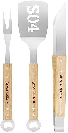 FC Schalke 04 Grillbesteck 3er-Set
