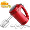 Kestreln Hand Mixer Electric Handheld with Flat Bottom, Portable Mixer for Baking Cake, Powerful Mixing for Thicker Dough with dough hook