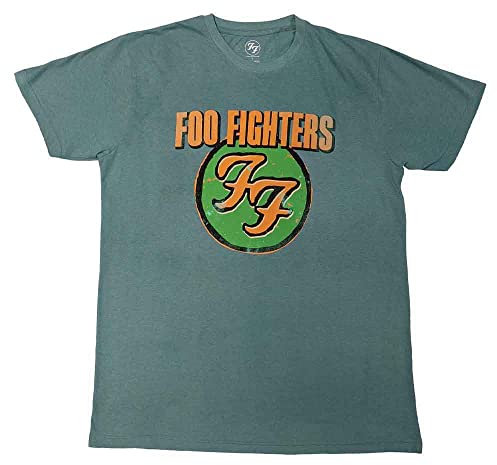 FOO Fighters T Shirt Graff Band Logo Nue offiziell Eco Unisex M
