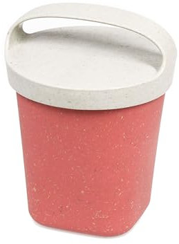 Snackpot mit Einsatz und Deckel BUDDY 500 ml Lunchbox Kunststoff Koralle Koziol