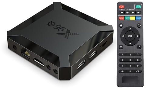 VTNIU Android 10.0 TV Box, X96 Mini versione aggiornata X96Q 2 GB RAM 16 GB ROM Smart TV Box Allwinner H313 Quad Core Supporto 4K 3D Set Top Box X96 Mini WiFi Home Media Player