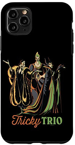 Hülle für iPhone 11 Pro Max Die Disney-Bösewichte Cruella, Maleficent und Hades Halloween-Trio