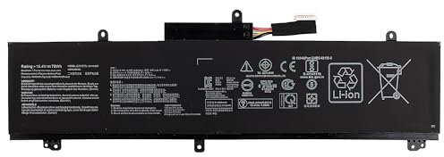 Vvsialeek Batería para portátil C41N1837 76 Wh, compatible con ASUS TUF Dash F15 FX516PR FX516PM, ROG Zephyrus GA502DU, Gaming Dash FX516PE, F15 FX516PC, ROG Zephyrus G15 GA502IV, M15 GU502L LU