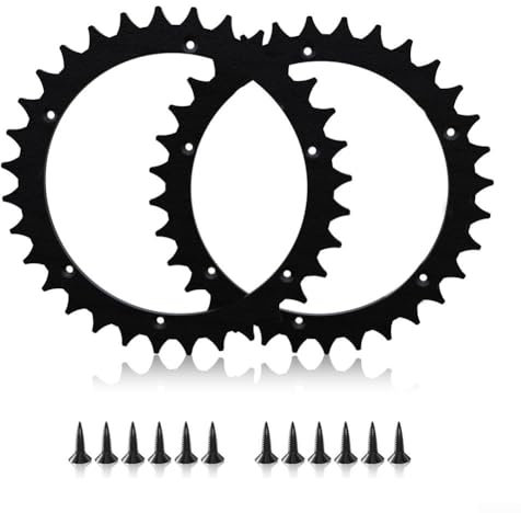 2 Stück Mähroboter Spikes kompatibel für Worx für Landroid Mähroboter S/M Rasenmäher 205 mm WR165E WR167E, mit 14 Nägeln