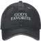 Gods Favorite Denim Baseballkappe Lustig Wandern Angeln Hip Hop Papa Hüte Frühling Unisex Männer y2k Lustig Designer Snapback Cap