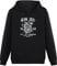 Water Kissing Men's Cotton Hooded Shovelhead V-Twin Motorcycles Iron Jaw Motorcycles Biker Pure cotton is more hygroscopic Black XXL