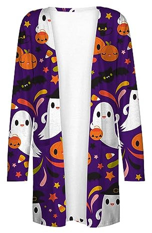 Generico 𝐁olero Coprispalle Cerimonia Cardigan a maniche lunghe da donna Cardigan aperto sul davanti aperto con Cardigan leggero Spolverino casual esterno da donna Scaldacuore Donna Elegante (C, XXL)