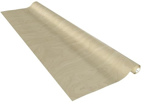 Vénilia Klebefolie Deco Premium, Ahorn Holzoptik, 90 cm x 2,6 m, selbstklebende Möbelfolie, Dekofolie, Küchenfolie, Tapete, PVC ohne Phthalate, Made in EU