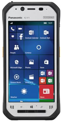 Panasonic ToughPad FZ-F1 - Barcode Scanner Windows Tablet PC 4,7 Zoll HD Touch Display - Windows Tab - QuadCore Prozessor - WLAN, Bluetooth mit Dual-SIM-Karten Steckplatz (Generalüberholt)