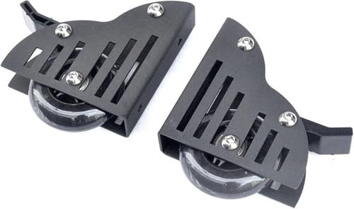 Kit di ferramenta per scaffali regolabili da 3,3 a 19,7 m, guida scorrevole rustica nera per scale mobili, ideale per interni di casa e spazi soppalchi