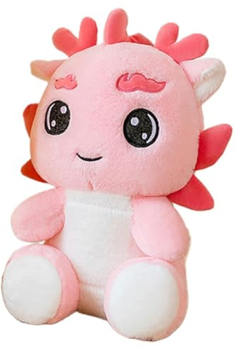 ORFOFE Dragon Peluche Chinoise Rose Doux Mascotte Nouvel an Chinois Coton PP Résistant et Réutilisable pour Décoration et Cadeau