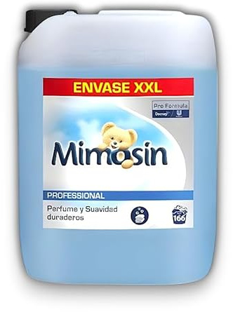 Mimosín Suavizante Profesional XXL, Líquido, 10 Litros, 166 Lavados, Perfume y Suavidad Duraderos