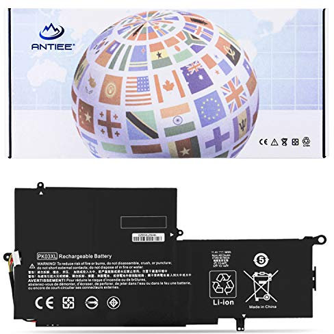 ANTIEE PK03XL Batería para HP Pavilion X360 14-BA000 14M-BA000 14m-ba011dx 14m-ba013dx 14m-ba015dx 14m-ba114dx 14-ba253cl 14-ba125cl 14-ba175nr 14-ba051cl HSTNN-LB7S